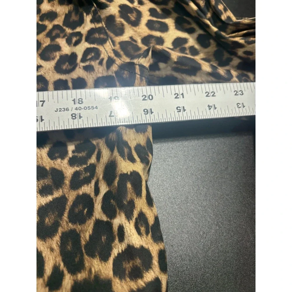 The Kooples NEW Women Leopard Print‎ Waterproof Jacket Size FR 0/US XS MSRP $475